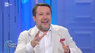 MATTEO SALVINI A PORTA A PORTA (29.05.2024)