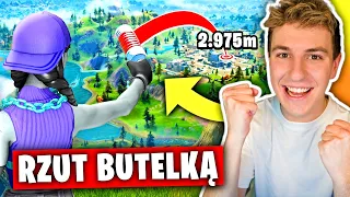 REKORDOWY RZUT BUTELKĄ za 1.000 ZŁ w Fortnite