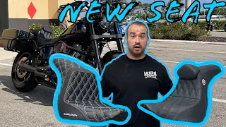 SDC Pro Seat VS Saddlemen Step Up .... The Low Rider Gets a NEW SEAT!