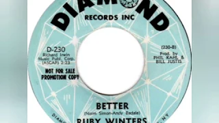 RARE CROSS OVER NORTHERN SOUL - RUBY WINTERS - BETTER