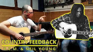 Country feedback, R.E.M. Neil Young - cover chitarra