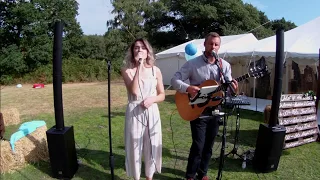 Need you Now Lady Antebellum acoustic duo cover live