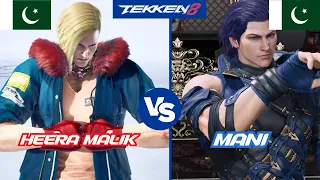 Tekken 8 ▰ Heera Malik (#1 Steve) vs M5host Mani ( Claudio)  ▰ Ranked Matches!