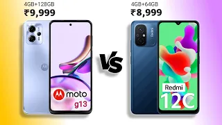 Moto g13 vs Redmi 12c Full Specification Comparison | Best mobile in 10,000