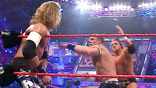 John Cena vs. Triple H & Edge: Raw, April 3, 2006