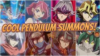 25 AWESOME PENDULUM SUMMONS! (YGO Anime)