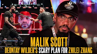 Deontay Wilder's SCARY plan to put Zhang in DARK PLACE with Tyson Fury style knockdown | Malik Scott