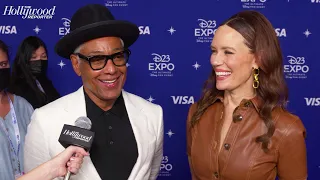 Giancarlo Esposito & Emily Swallow React to Teaser Trailer For 'The Mandalorian' & More | D23 Expo