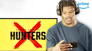 NFL Players React to the Hunters Trailer I Prime Video