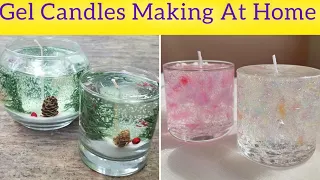 How To Make Gel Candles At Home ? | Gel Wax