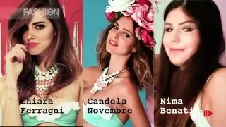 Chiara Ferragni & Candela Novembre for "JE M'EN FOUS" Spring Summer 2014 by Fashion Channel