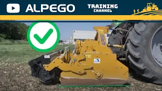 Stone burier | Rotary tiller settings | ALPEGO IG INVERSA