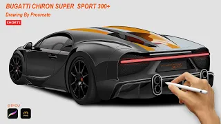 Drawing a Super Sport Car with Procreate