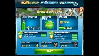 Cooking Fever-Breakfast Cafe Level 1-40(3 Stars)