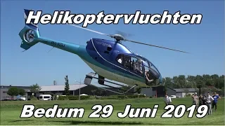 Helikoptervluchten Bedum 29 Juni 2019