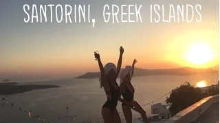 Santorini, Greek Islands travel vlog 2016
