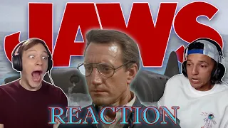 Jaws (1975) Had Us *JUMPING* In Our Seats MOVIE REACTION!!! FIRST TIME WATCHING!!!