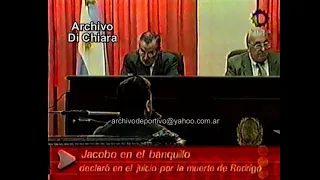 Insolito testimonio de Jacobo Winograd en el juicio por Rodrigo Bueno - Año 2001 V-13199 DiFilm