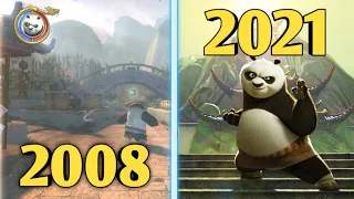 Evolution of Kung Fu Panda Games (2008-2021)