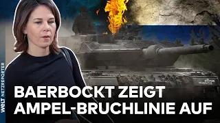 UKRAINE-KRIEG: Wie Außenministerin Barbock Kanzler Scholz bloß stellt | WELT News