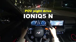 2024 Hyundai IONIQ5N POV night drive