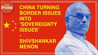 Chinese Communist Party now derives legitimacy from ultra-nationalism: Shivshankar Menon