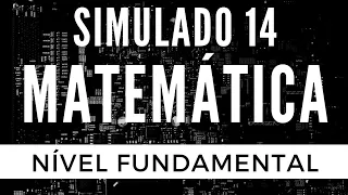 Matemática para Concursos - Nível Fundamental - Simulado 14 - BANCA: CPCON