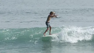 Longboarding groms get perfect day of school and Malibu all to themselves