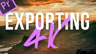 How to export 4k videos for youtube in Premiere Pro CC - 2 minute tuts