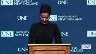 Her Highness Sheikha Moza bint Nasser of Qatar receives George Bush Public Service Award