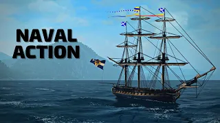 Naval Action - битва за порт - Pitts Town 😎