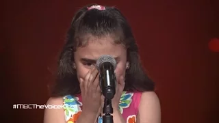 Syrian child cries singing "Give Us Our Childhood" on "The Voice Kids" - w/ English Subtitles