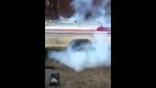 1977 Ford melting the tires off