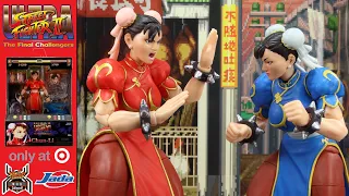 Jada Toys Ultra Street Fighter II CHUN-LI P2 Red Player 2 Target Exclusive Figure Review