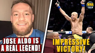 Conor McGregor SENDS A MESSAGE to Jose Aldo after UFC 265 win, Dana White on Ngannou vs Gane, Chiesa