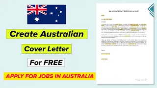 Australian Format Cover Letter & CV - How to Write Cover Letter for Job in Australia