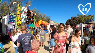 Gold Coast Show 2021 - Virtual Walk, All Natural Sound - Queensland Australia - Treadmill Background