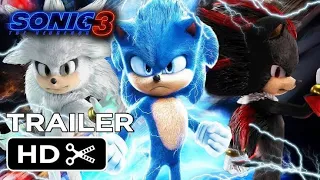 Sonic 3: The Hedgehog (2024) First Look Trailer Teaser - Jim Carrey, James Marsden