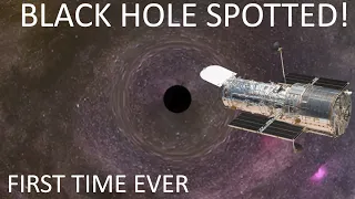 FIRST EVER Isolated Black Hole Discovered by Hubble!