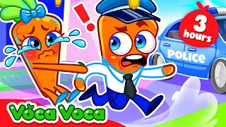 When Dad's Away Song 😢👮‍♂️ Daddy Come Back Home💔 + More Kids Songs & Nursery Rhymes by VocaVoca 🥑