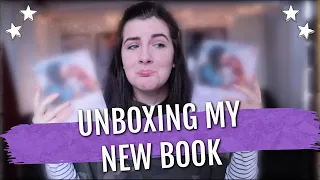 UNBOXING MY NEW BOOK | Self-Publishing Diaries