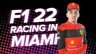 F1 22 Miami Grand Prix Gameplay: BE A HANDSOME MILLIONAIRE RACING DRIVER | Formula One 2022