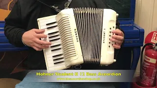 Hohner Student II 12 Bass Accordion