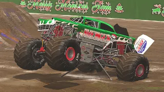 Crashes, Saves and Skills - CHRISTMAS SPECIAL I BeamNG.Drive Monster Jam