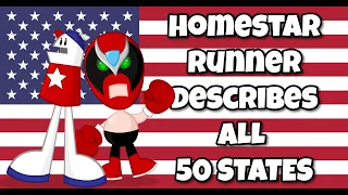 Homestar Runner Describes ALL 50 States!!!