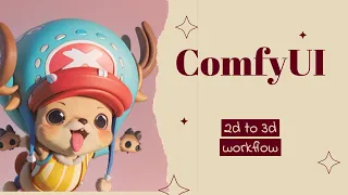 ComfyUI 2D to stylized 3D Workflow (Not actual 3D)