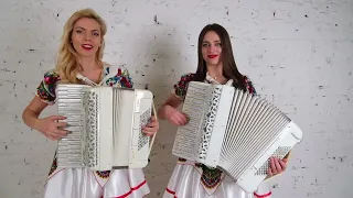 2 ACCORDIONS Дуэт аккордеонисток "ЛюбАня"- СМУГЛЯНКА live