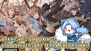 Arknights 4th Anniversary Terra Fatorum Kit Unboxing!!