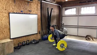 Muscle Snatch + Overhead Squat
