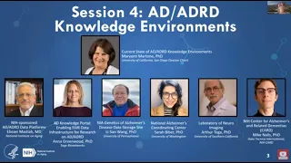 NIH AD/ADRD Platforms Workshop: FAIRness Within and Across Data Infrastructures | Session 4